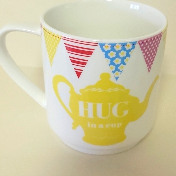 Colorful Tea Themed Mugs Set - Picture 4 of 9